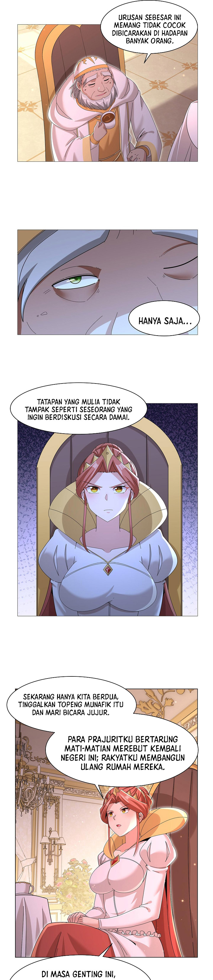 The Demon King Who Lost His Job Chapter 453 Bahasa Indonesia