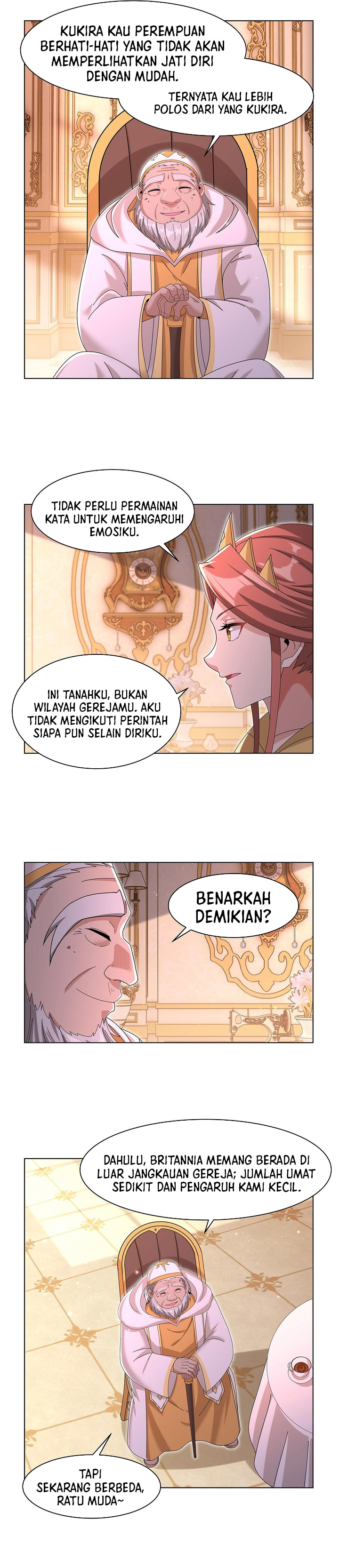 The Demon King Who Lost His Job Chapter 453 Bahasa Indonesia