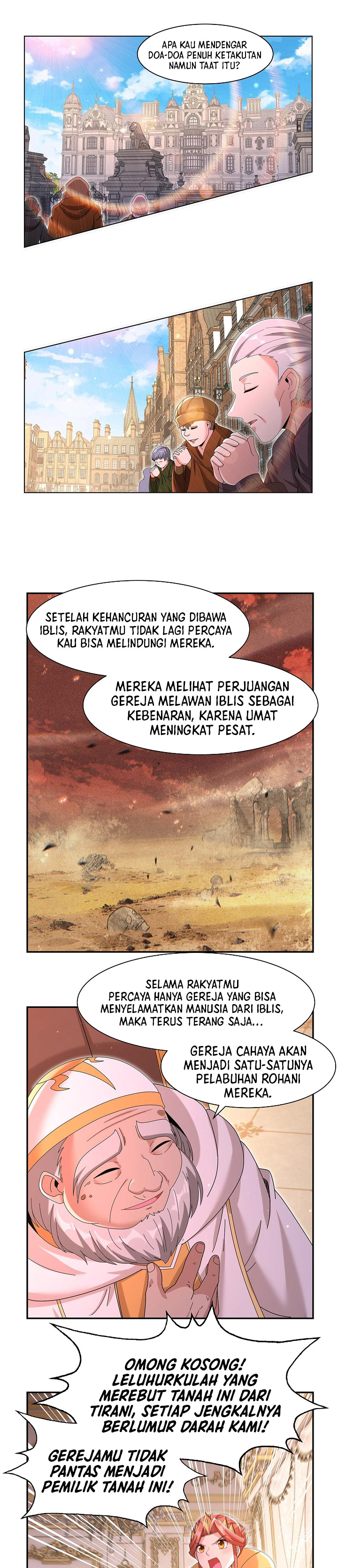 The Demon King Who Lost His Job Chapter 453 Bahasa Indonesia