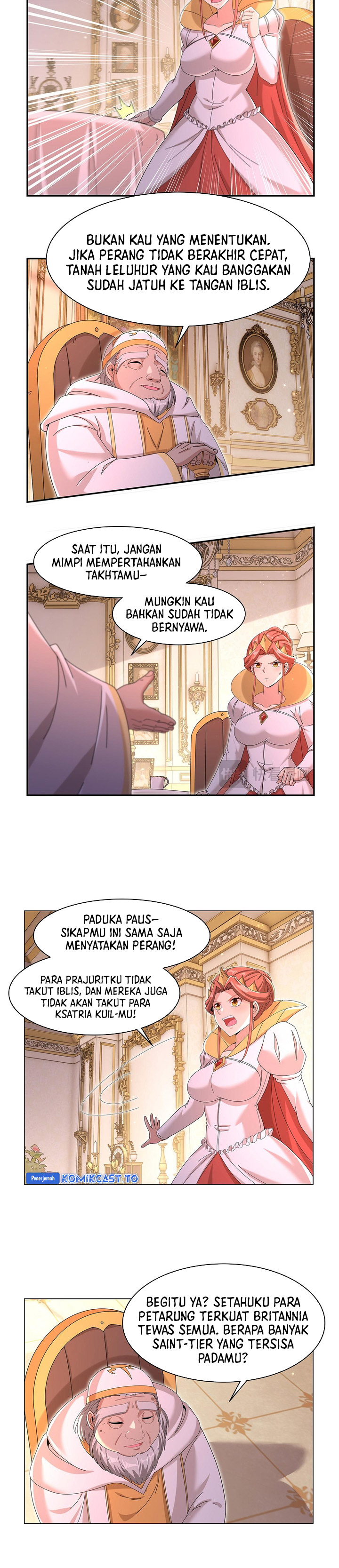 The Demon King Who Lost His Job Chapter 453 Bahasa Indonesia