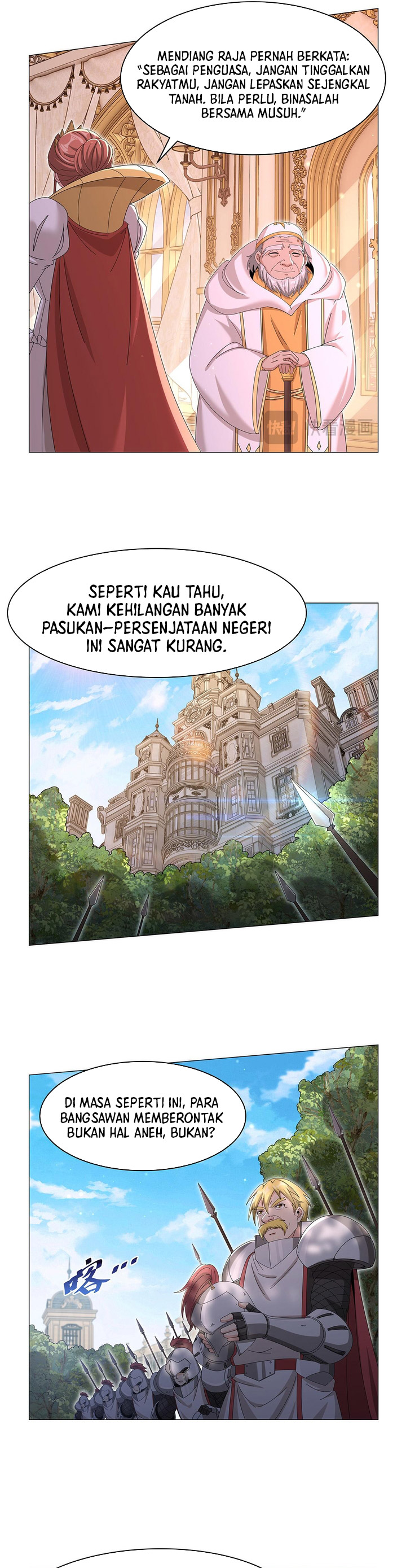 The Demon King Who Lost His Job Chapter 453 Bahasa Indonesia