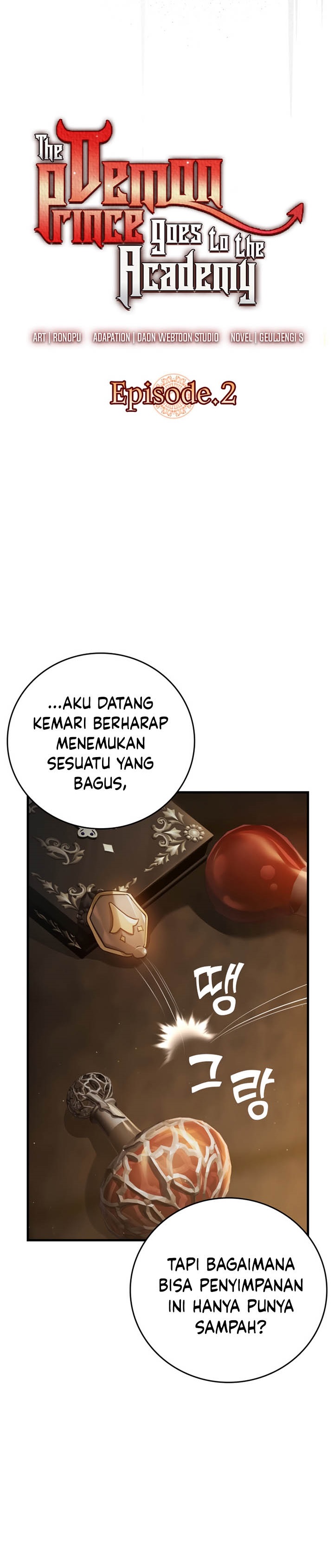 The Demon Prince Goes to The Academy Chapter 02 Bahasa Indonesia