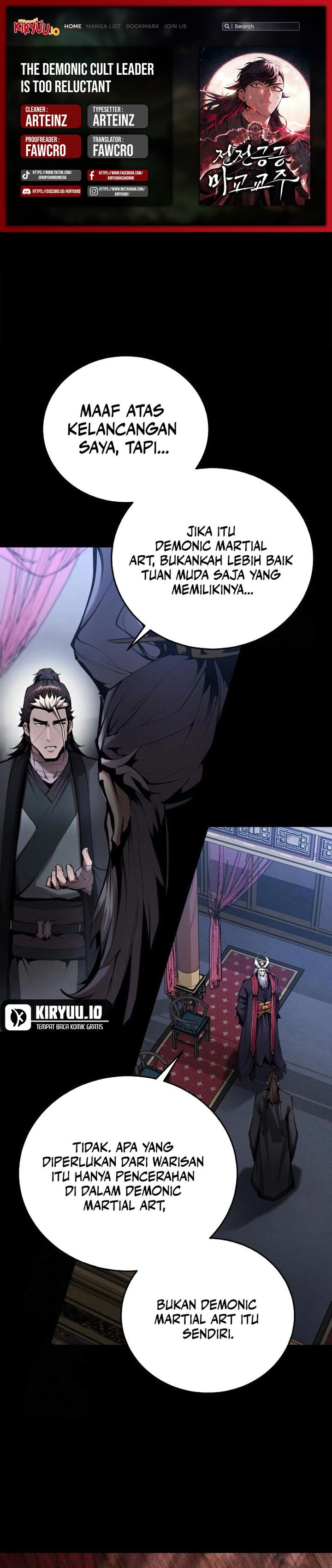 The Demonic Cult Leader Is Too Reluctant chapter 61