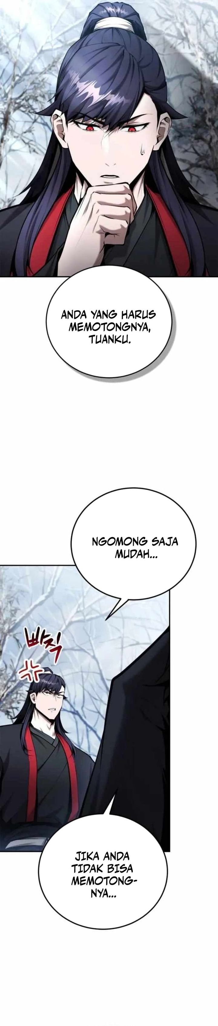 The Demonic Cult Leader Is Too Reluctant Chapter 65 Bahasa Indonesia