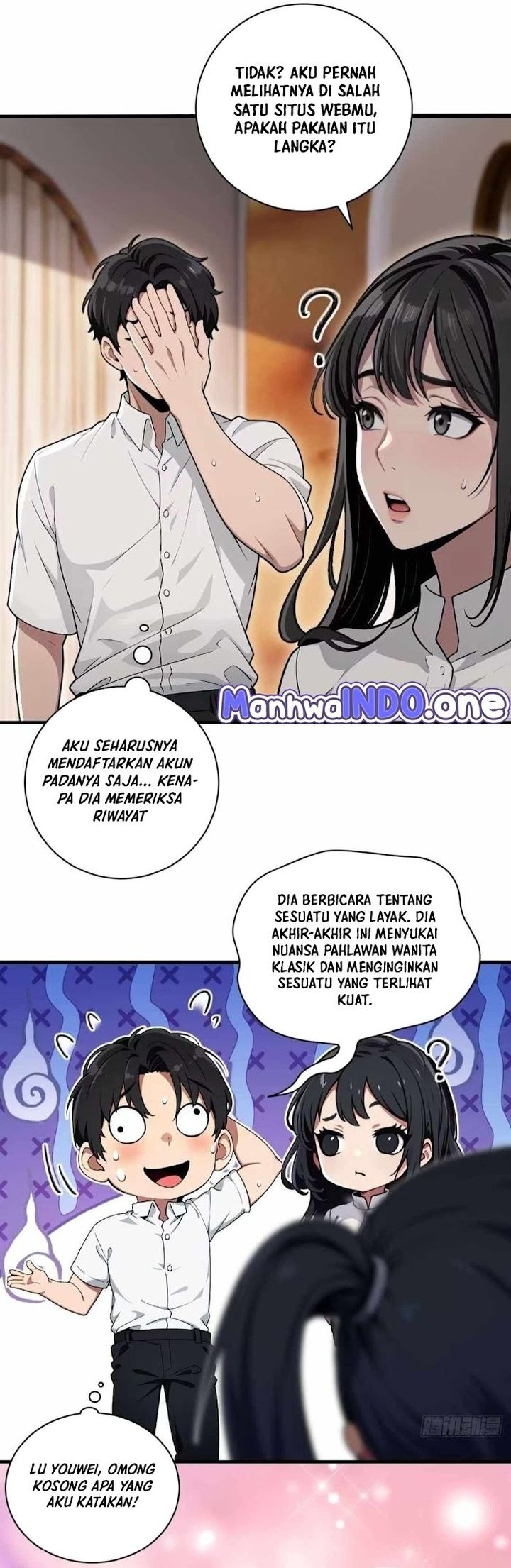 The Demonic Empress Traveled Through Time And Became My Boss Chapter 10 Bahasa Indonesia