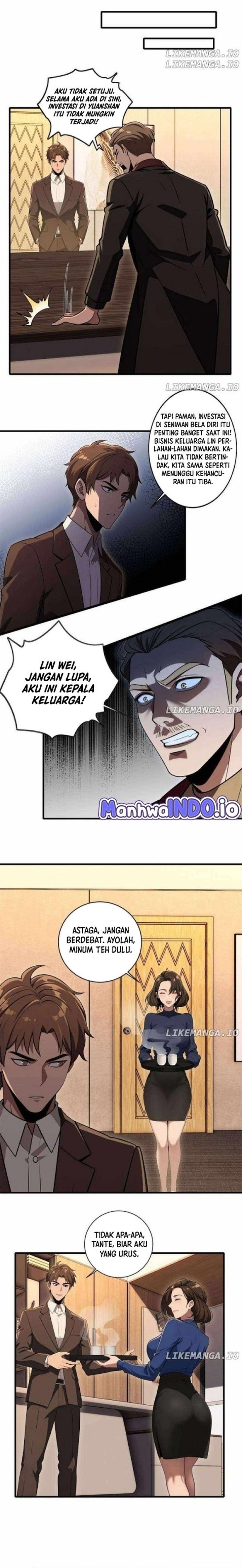 The Demonic Empress Traveled Through Time And Became My Boss Chapter 35 Bahasa Indonesia