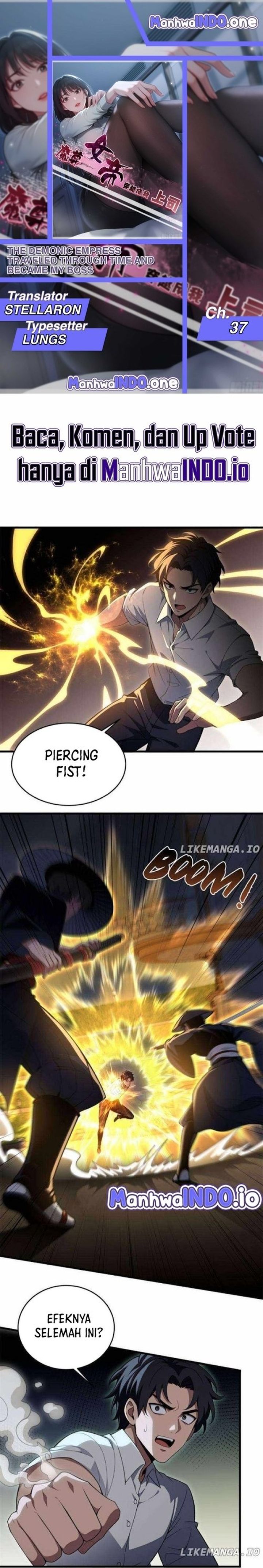 The Demonic Empress Traveled Through Time And Became My Boss chapter 37