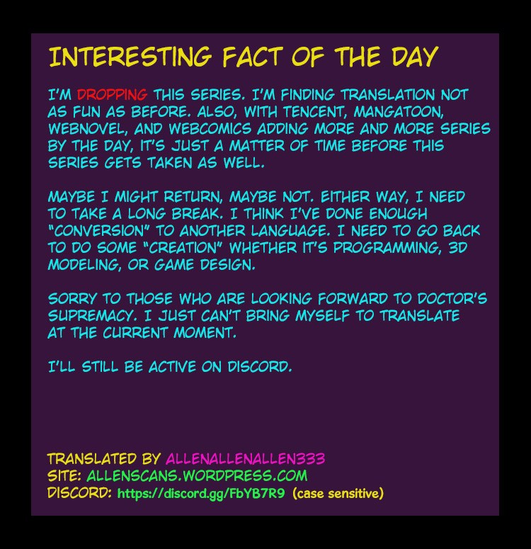 The Doctor’s Supremacy Chapter 24 Bahasa Indonesia