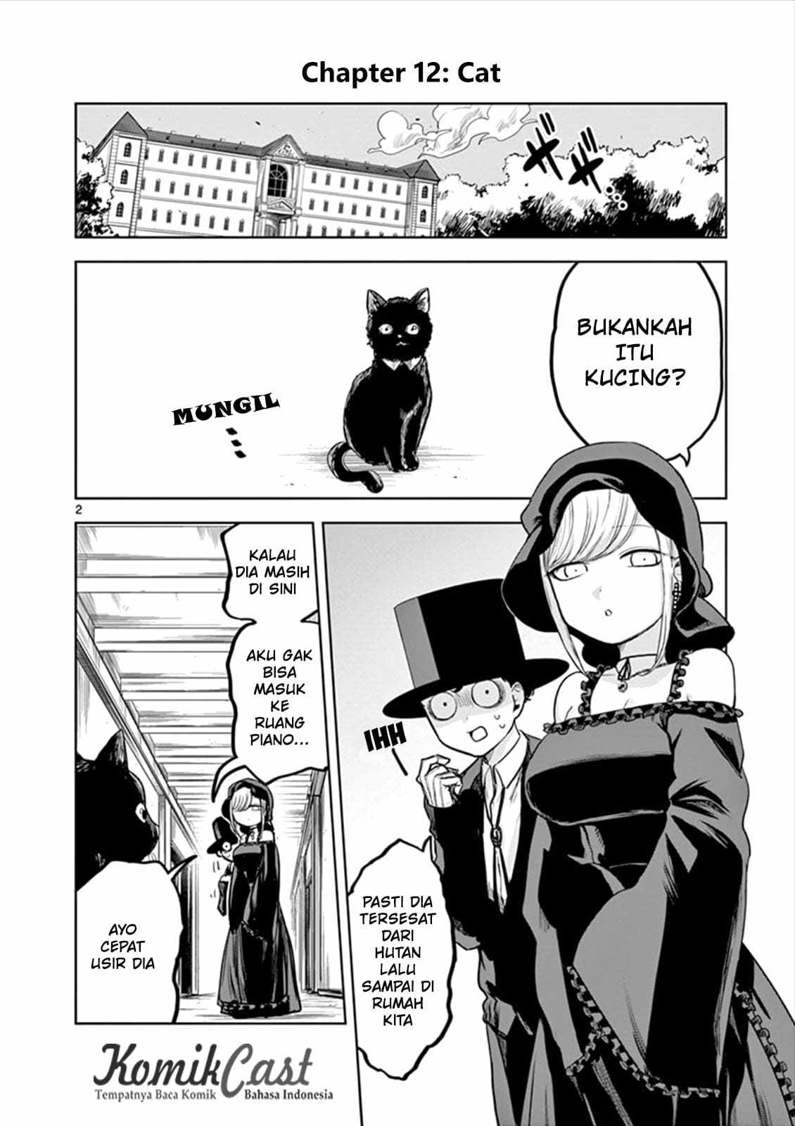 The Duke of Death and his Black Maid Chapter 12 Bahasa Indonesia