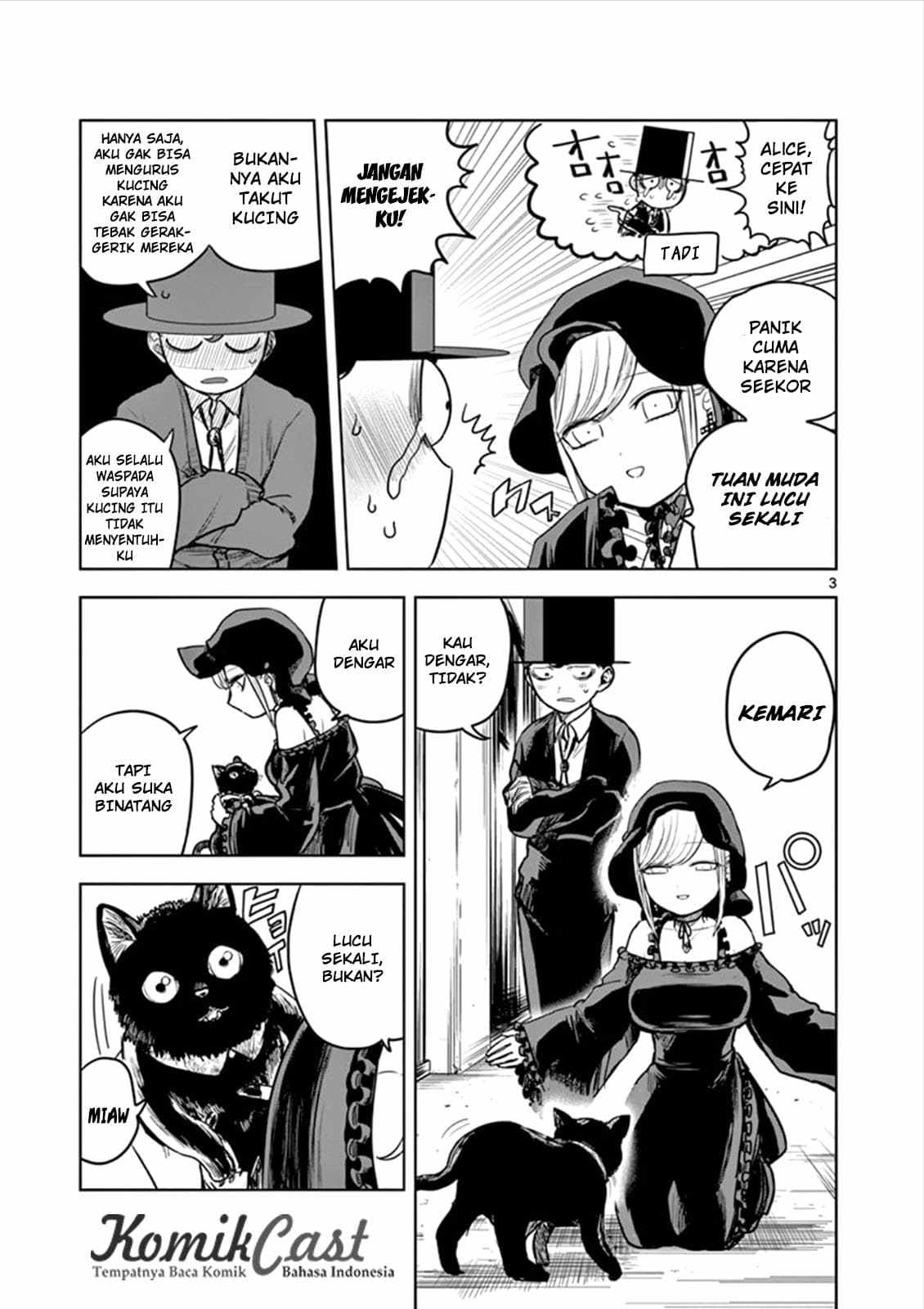 The Duke of Death and his Black Maid Chapter 12 Bahasa Indonesia