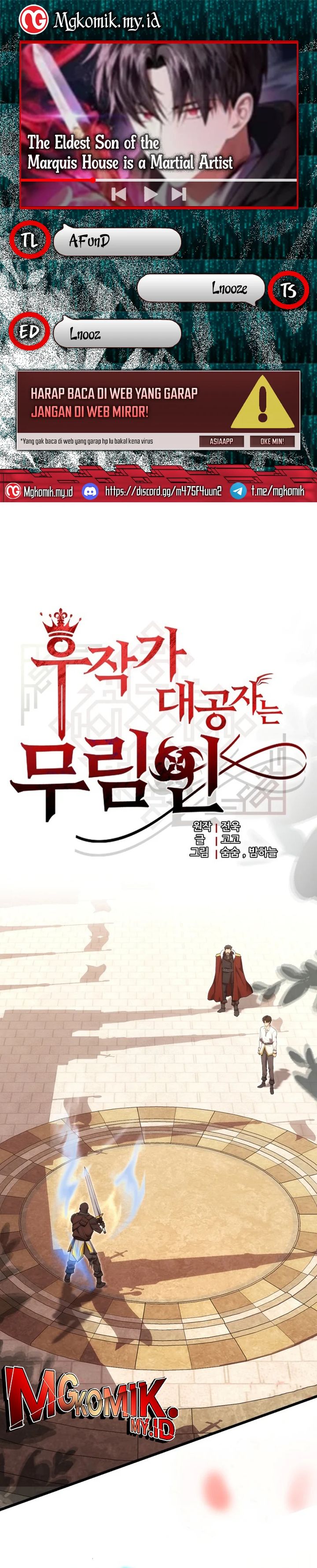 The Eldest Son of the Marquis House is a Martial Artist chapter 10