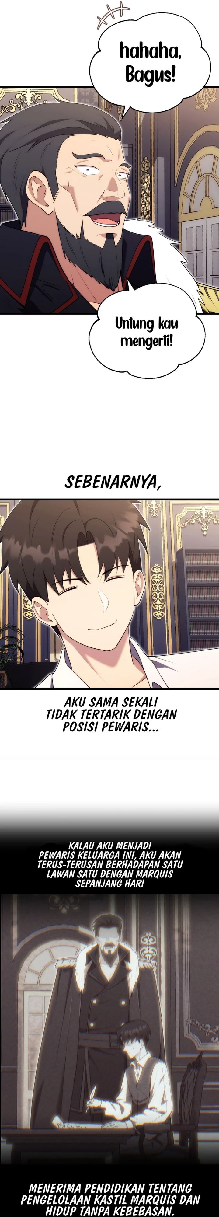 The Eldest Son of the Marquis House is a Martial Artist Chapter 11 Bahasa Indonesia