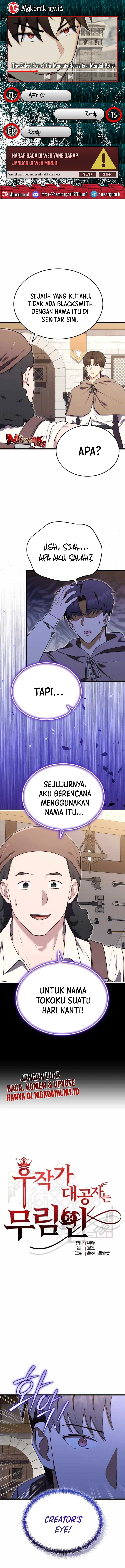 The Eldest Son of the Marquis House is a Martial Artist chapter 13