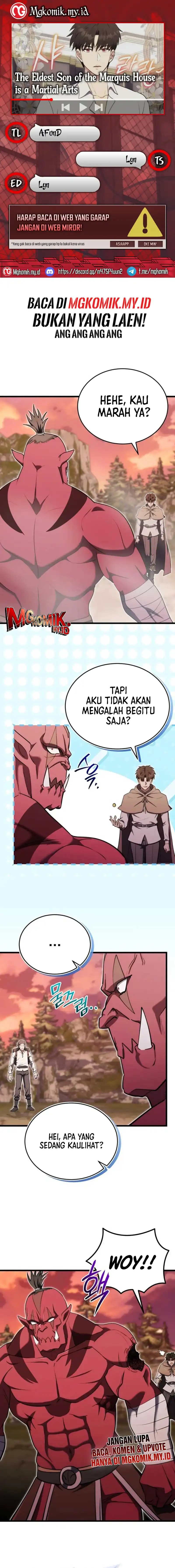 The Eldest Son of the Marquis House is a Martial Artist chapter 17