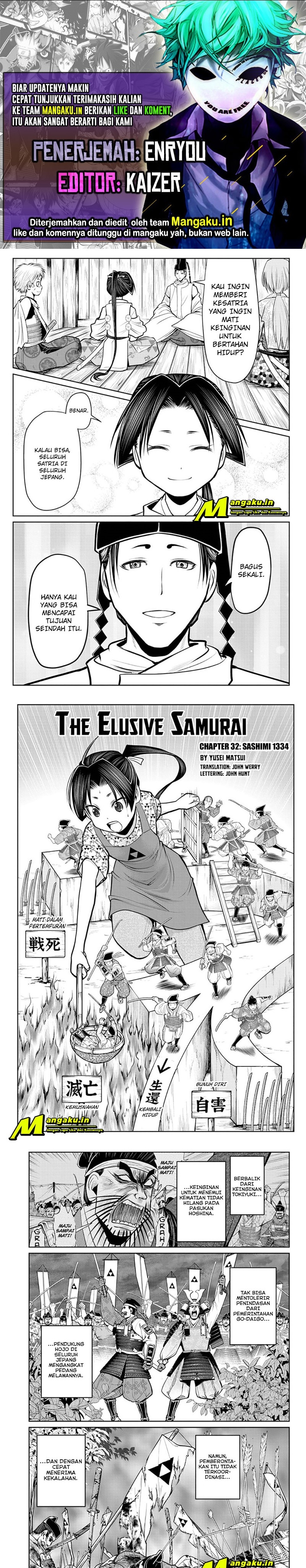 The Elusive Samurai Chapter 32 Bahasa Indonesia