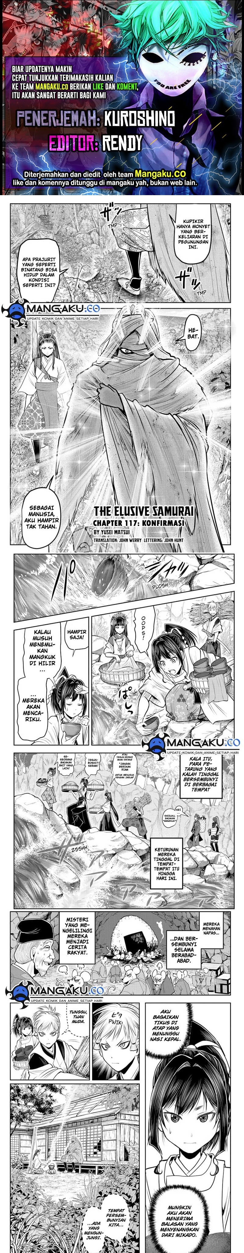 The Elusive Samurai chapter 117
