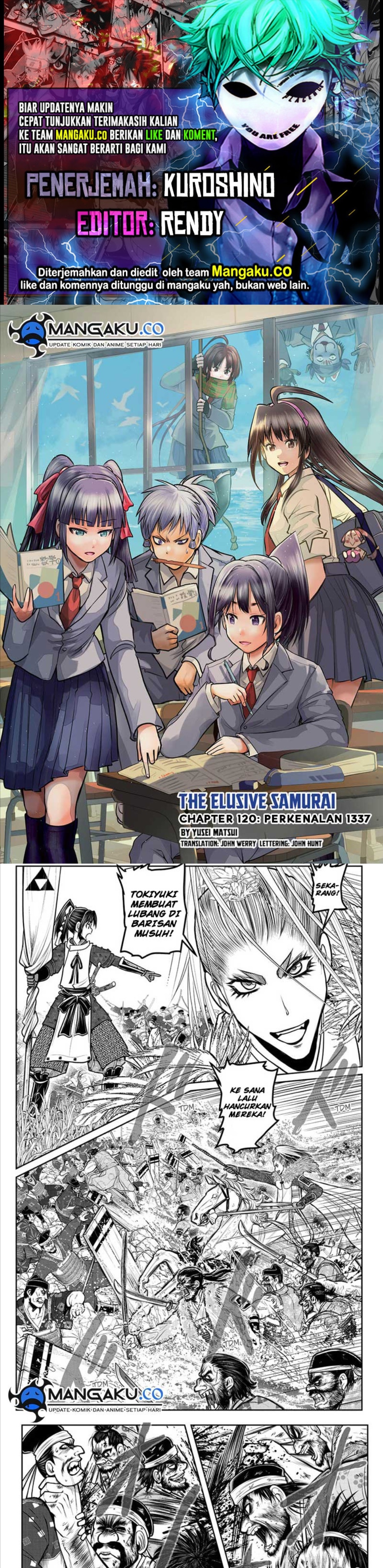 The Elusive Samurai Chapter 120 Bahasa Indonesia