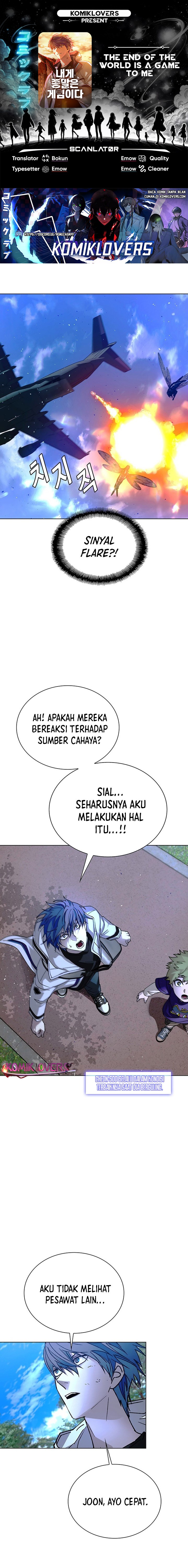 The End of the World is Just a Game to Me Chapter 45 Bahasa Indonesia
