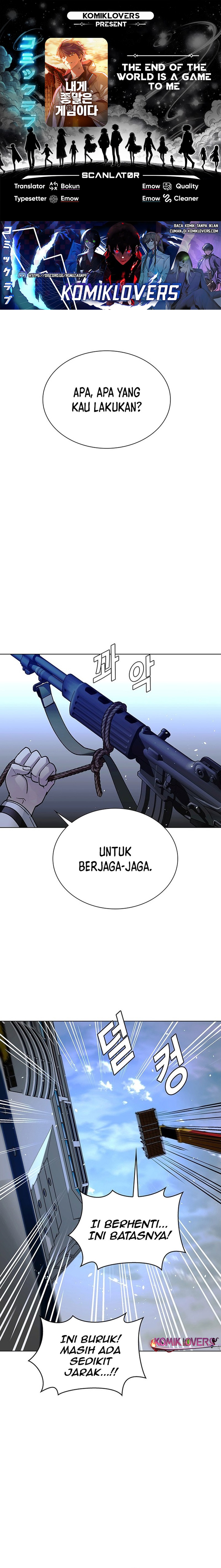 The End of the World is Just a Game to Me Chapter 48 Bahasa Indonesia