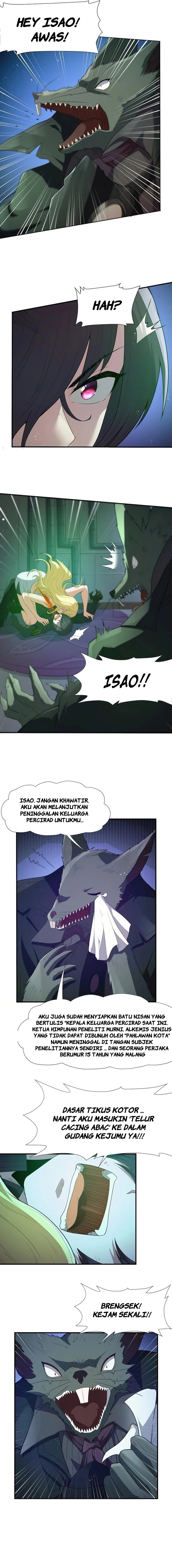The Evil Alchemist Can’t Handle His Own Experiment chapter 1