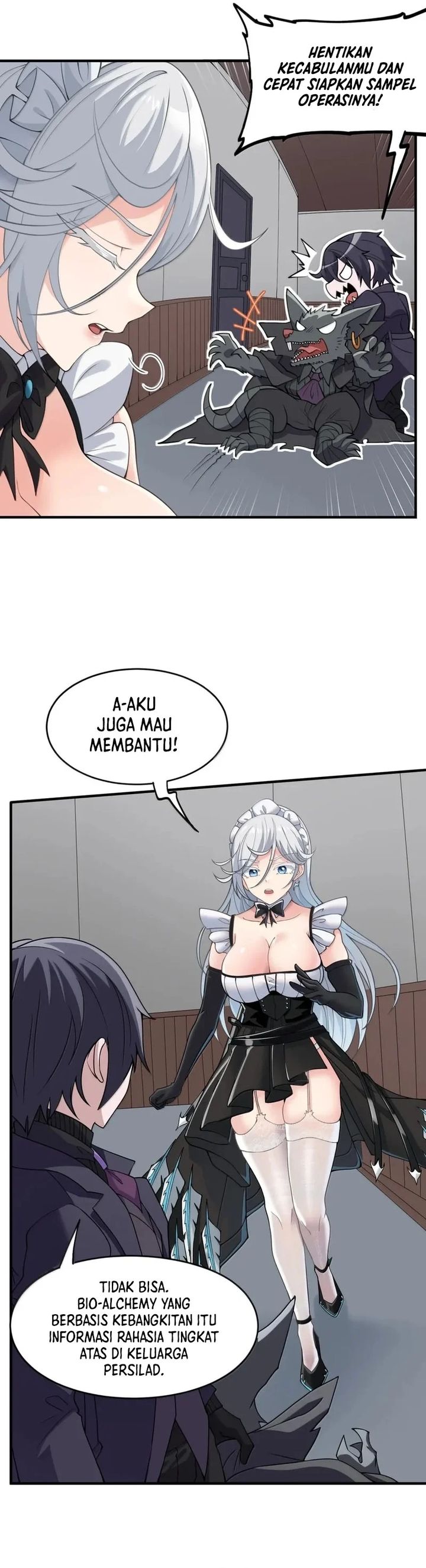 The Evil Alchemist Can’t Handle His Own Experiment chapter 42