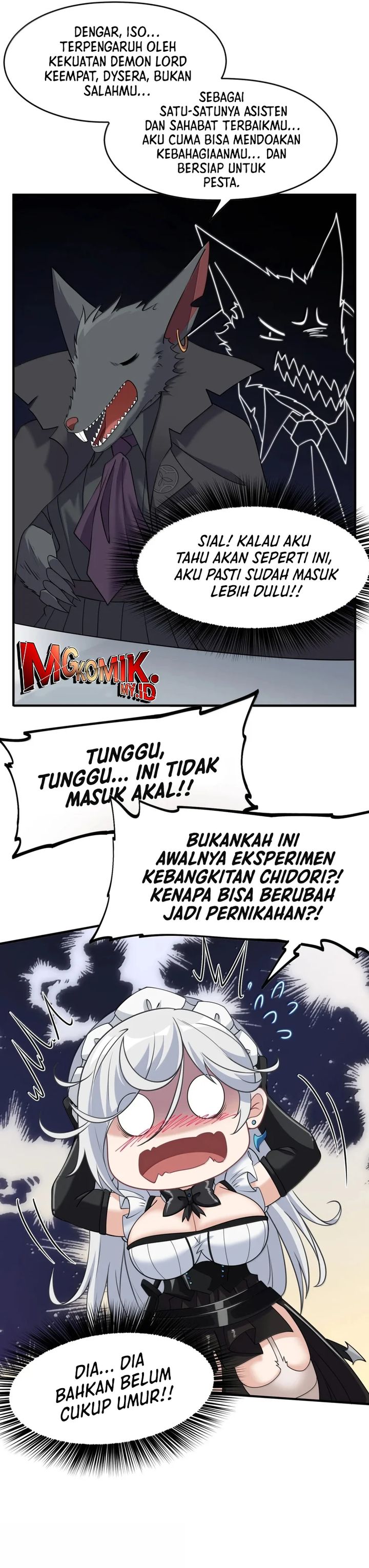 The Evil Alchemist Can’t Handle His Own Experiment chapter 45