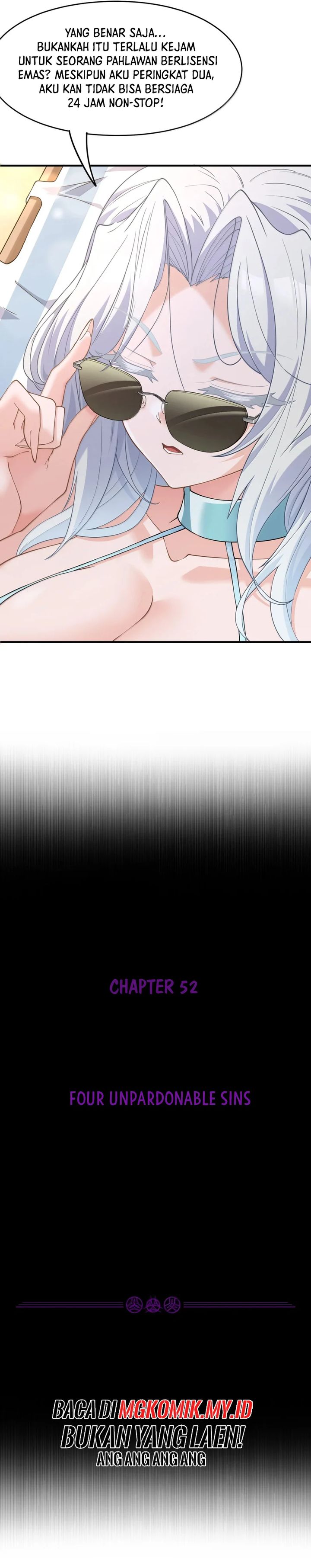 The Evil Alchemist Can’t Handle His Own Experiment Chapter 52 Bahasa Indonesia