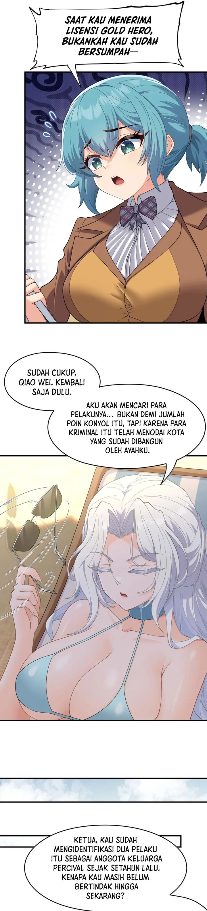 The Evil Alchemist Can’t Handle His Own Experiment Chapter 52 Bahasa Indonesia