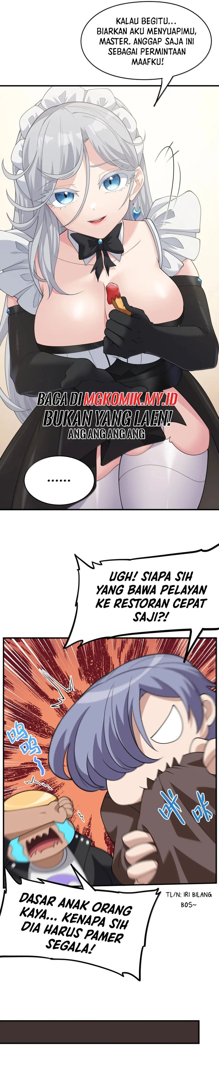 The Evil Alchemist Can’t Handle His Own Experiment Chapter 52 Bahasa Indonesia