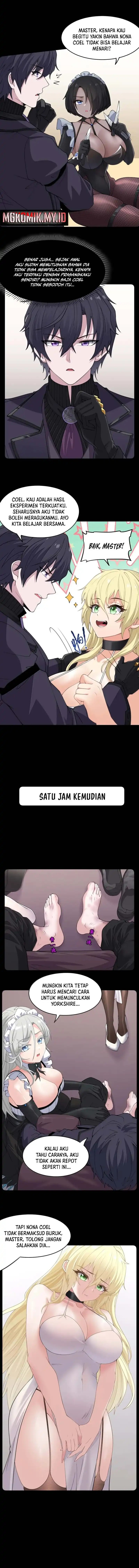 The Evil Alchemist Can’t Handle His Own Experiment Chapter 65 Bahasa Indonesia