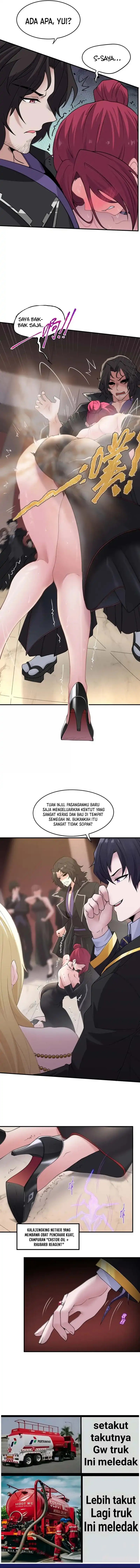 The Evil Alchemist Can’t Handle His Own Experiment Chapter 65 Bahasa Indonesia