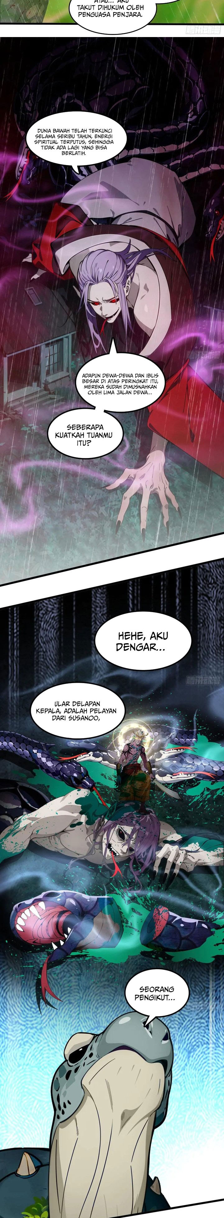 The Evil God Descends, I Own Great Hell chapter 47