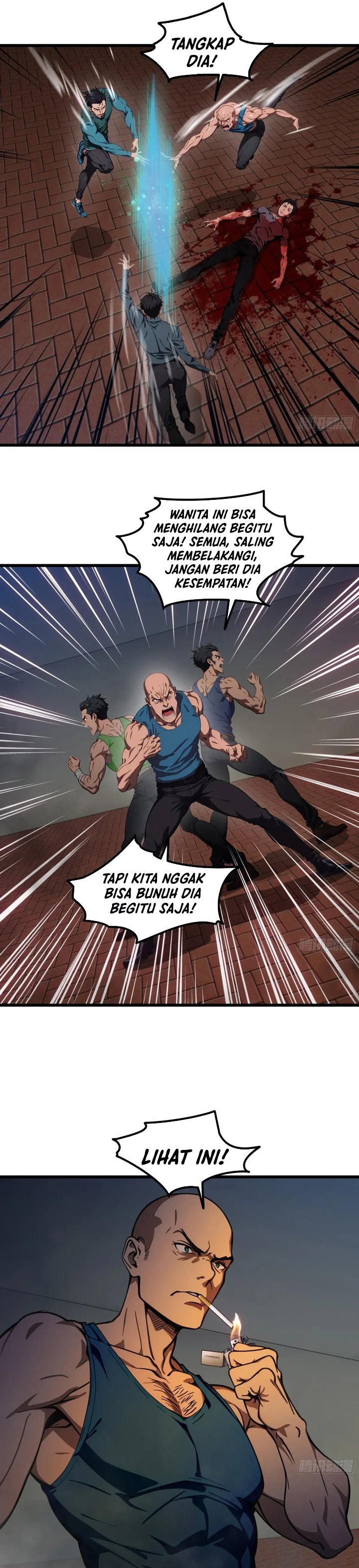 The Evil God Descends, I Own Great Hell chapter 58