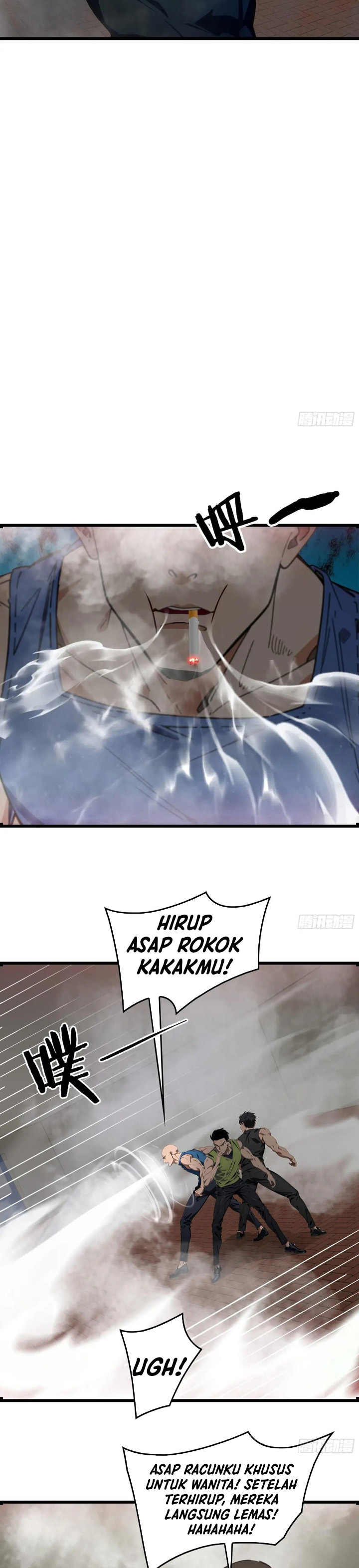 The Evil God Descends, I Own Great Hell chapter 58