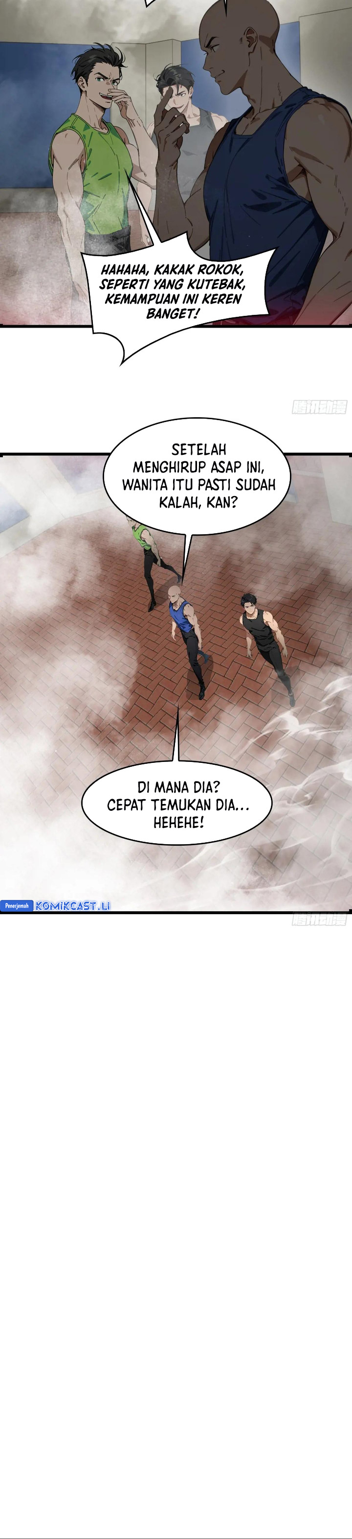 The Evil God Descends, I Own Great Hell chapter 58