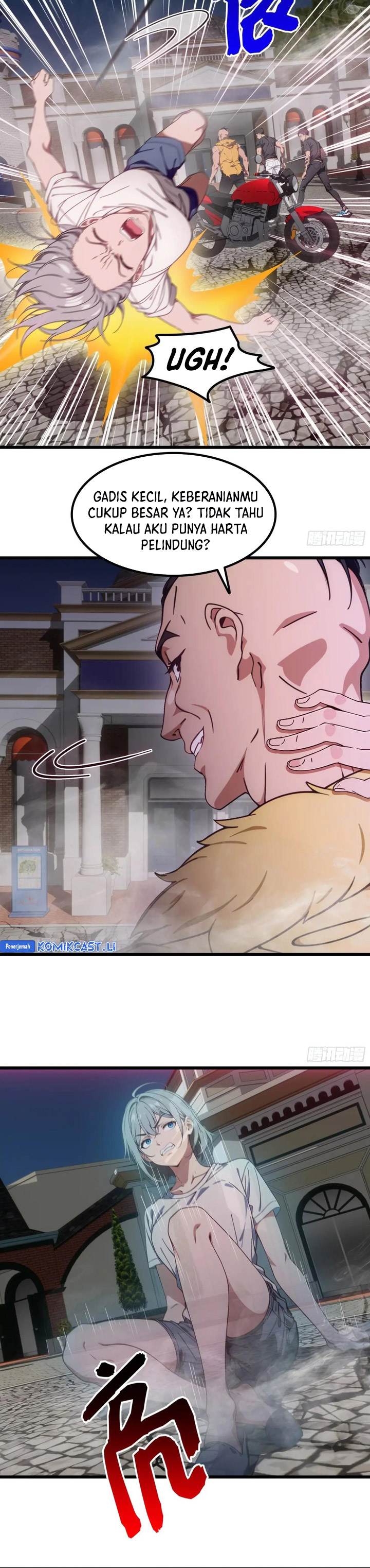 The Evil God Descends, I Own Great Hell chapter 58