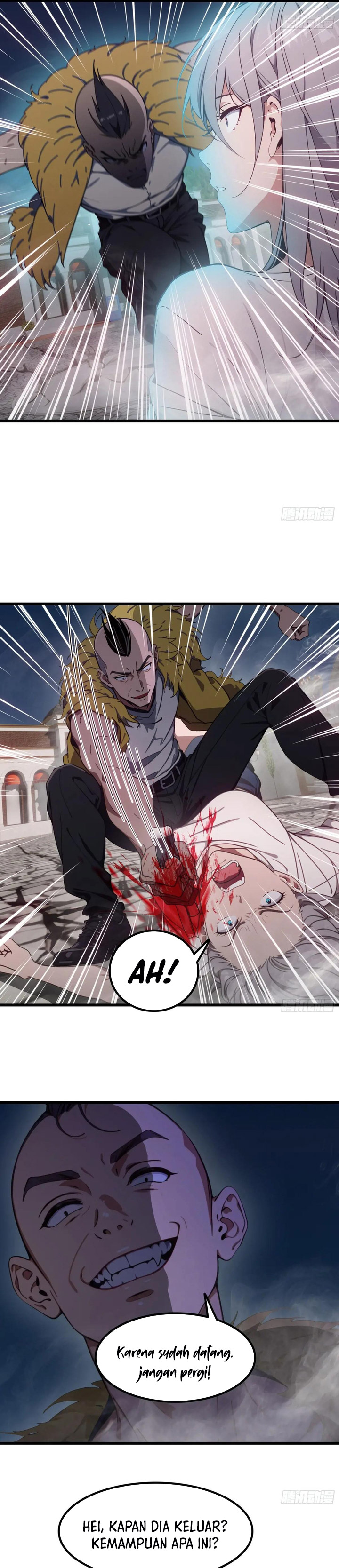 The Evil God Descends, I Own Great Hell chapter 58