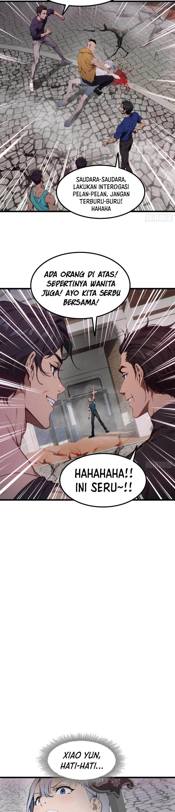 The Evil God Descends, I Own Great Hell chapter 58