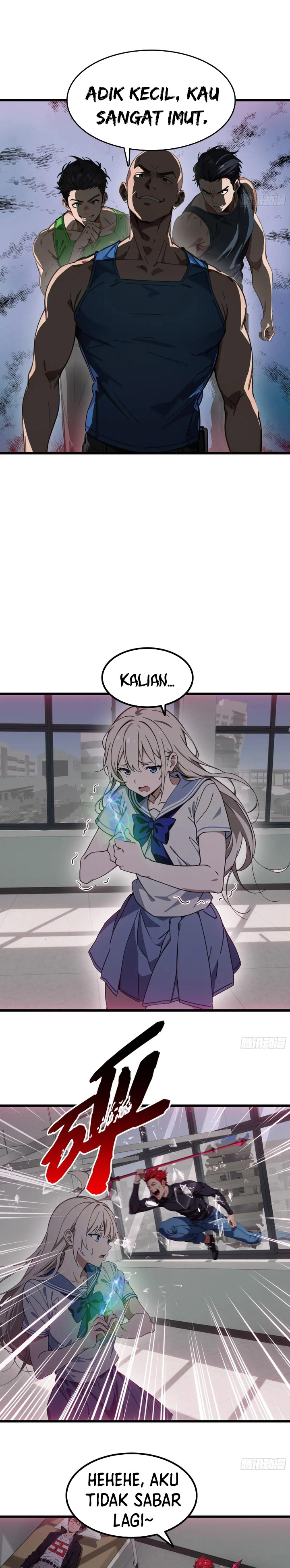 The Evil God Descends, I Own Great Hell chapter 58