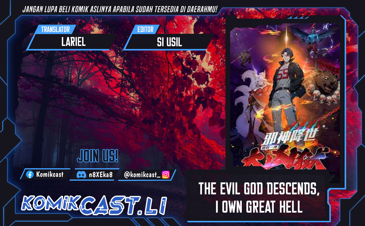 The Evil God Descends, I Own Great Hell Chapter 59 Bahasa Indonesia
