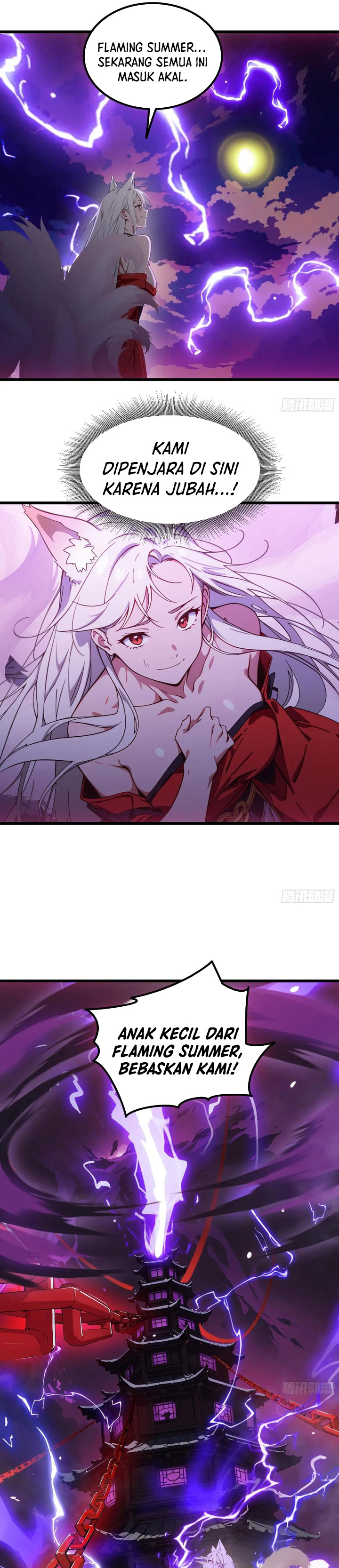 The Evil God Descends, I Own Great Hell Chapter 59 Bahasa Indonesia