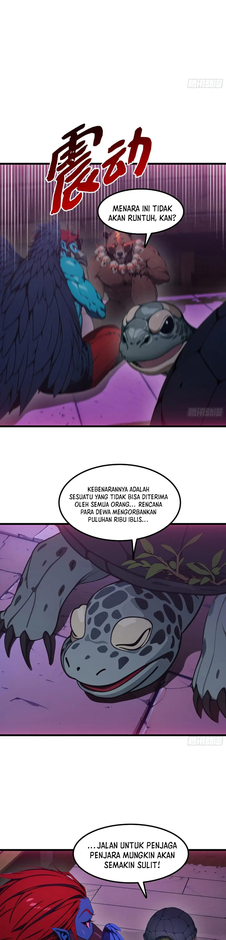 The Evil God Descends, I Own Great Hell Chapter 59 Bahasa Indonesia