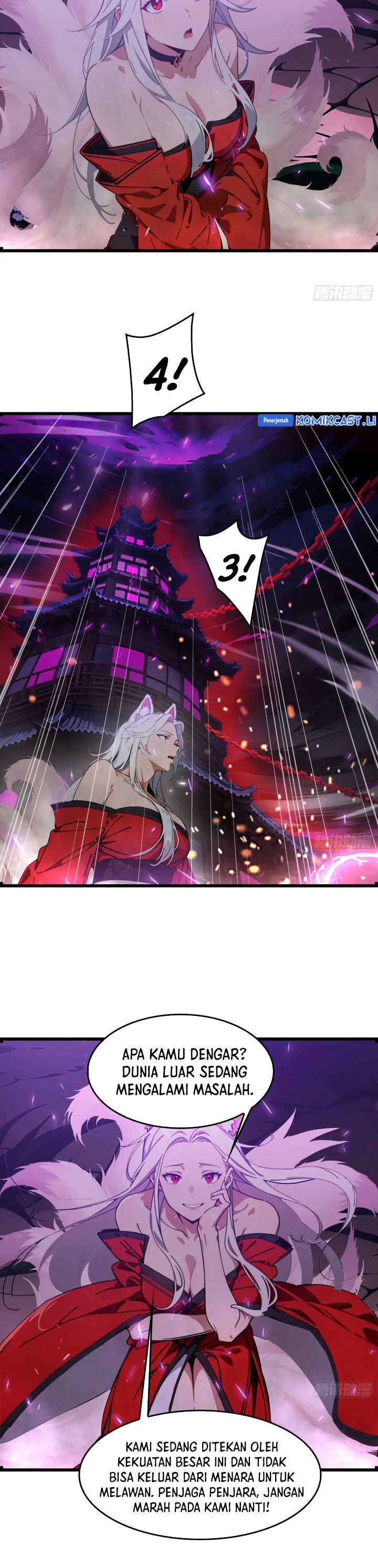 The Evil God Descends, I Own Great Hell Chapter 59 Bahasa Indonesia