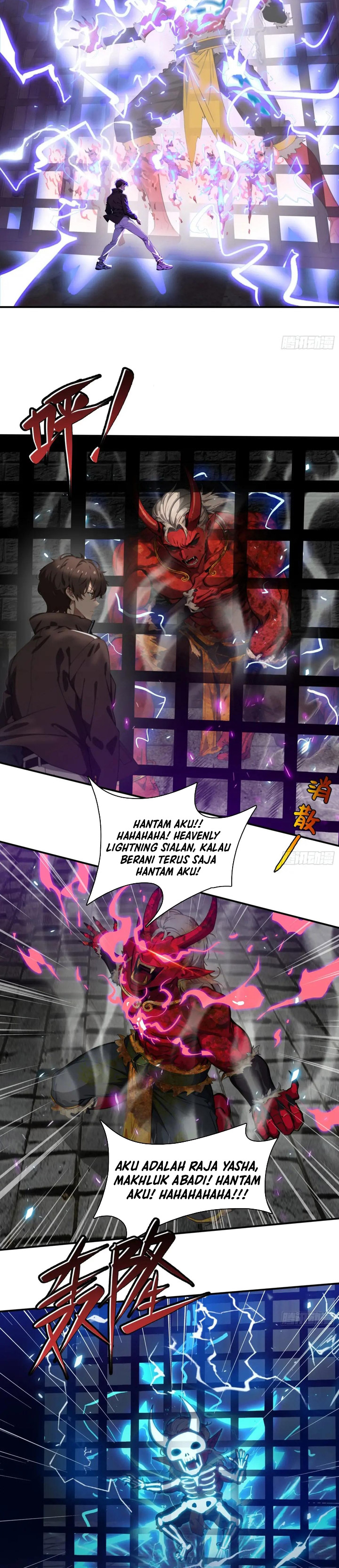 The Evil God Descends, I Own Great Hell chapter 64