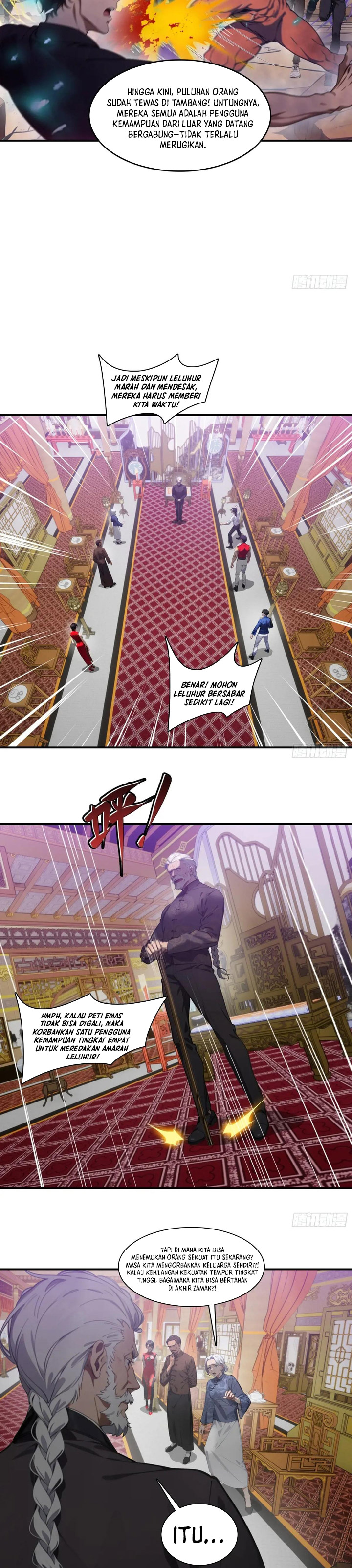 The Evil God Descends, I Own Great Hell chapter 65