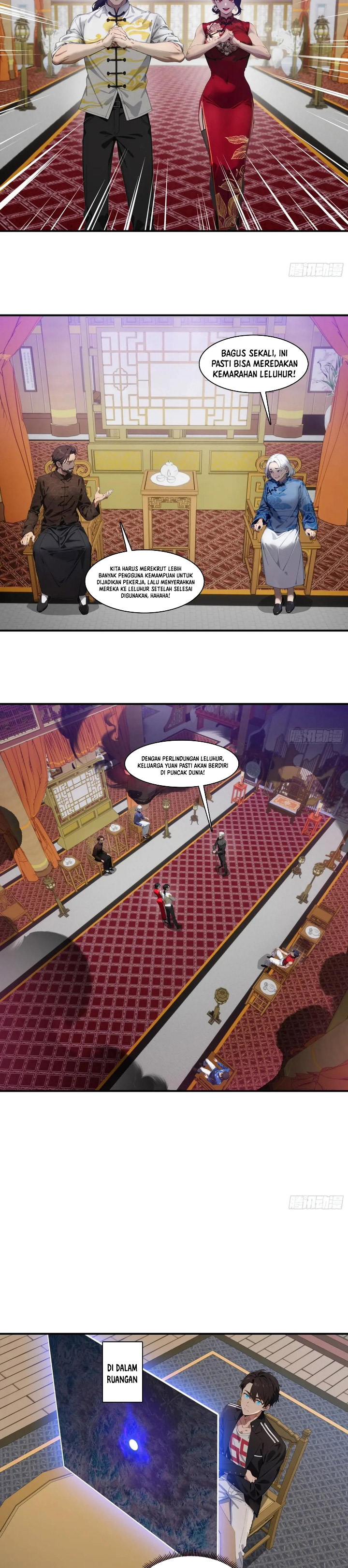 The Evil God Descends, I Own Great Hell chapter 65