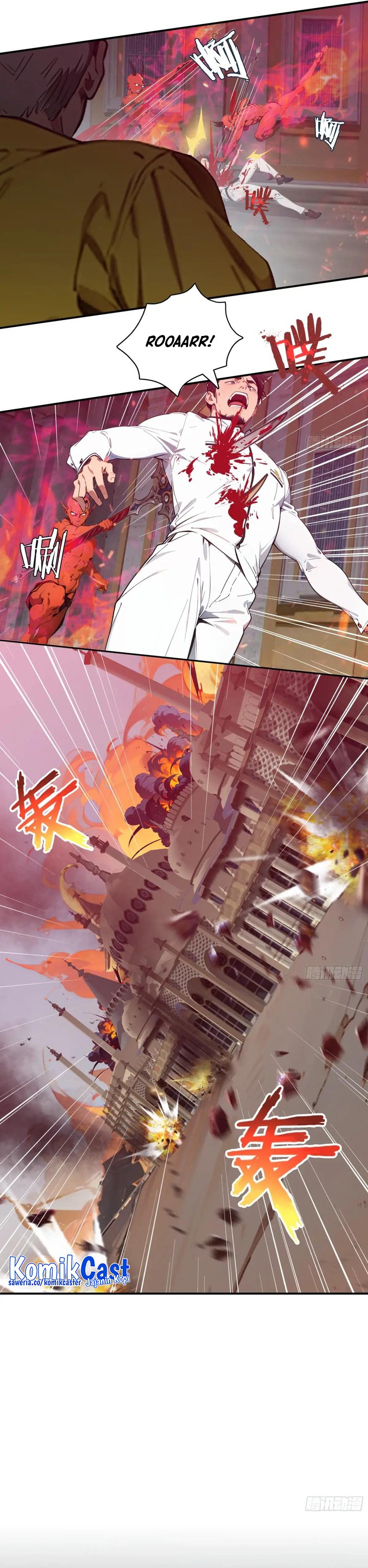 The Evil God Descends, I Own Great Hell chapter 76