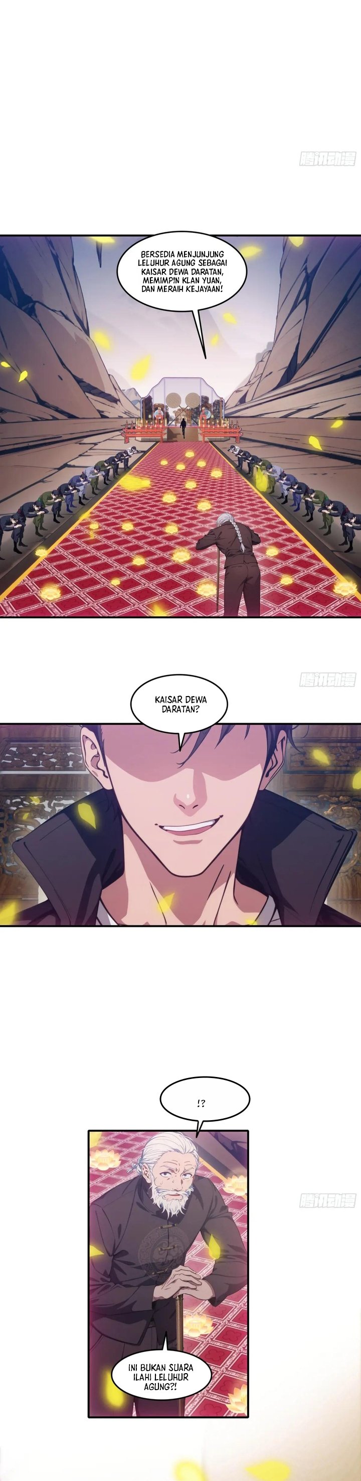 The Evil God Descends, I Own Great Hell chapter 76