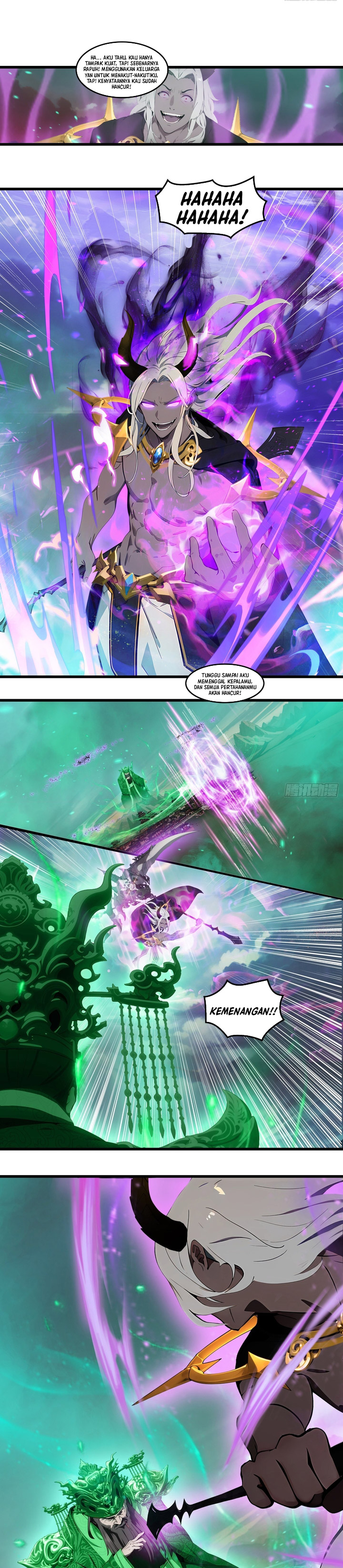 The Evil God Descends, I Own Great Hell Chapter 89 Bahasa Indonesia