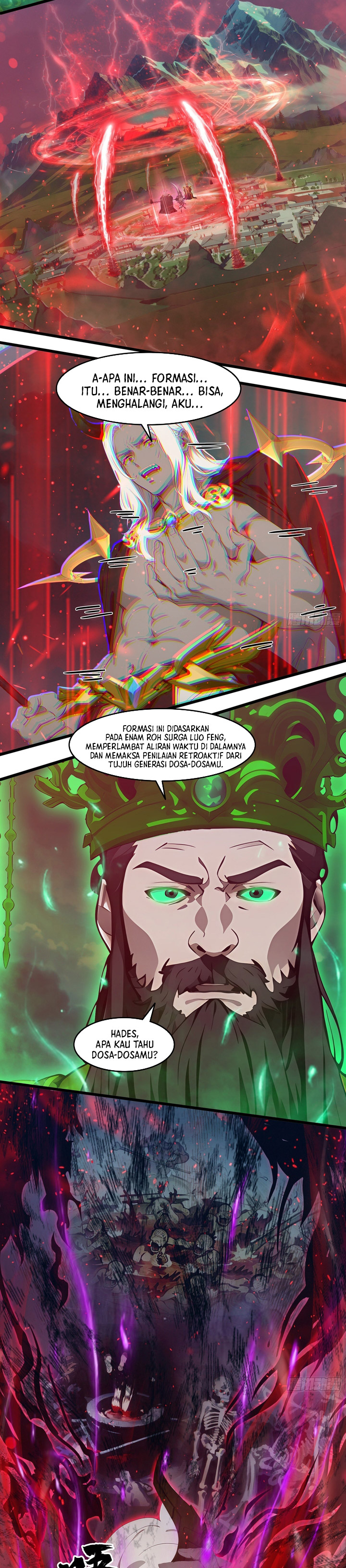 The Evil God Descends, I Own Great Hell Chapter 89 Bahasa Indonesia